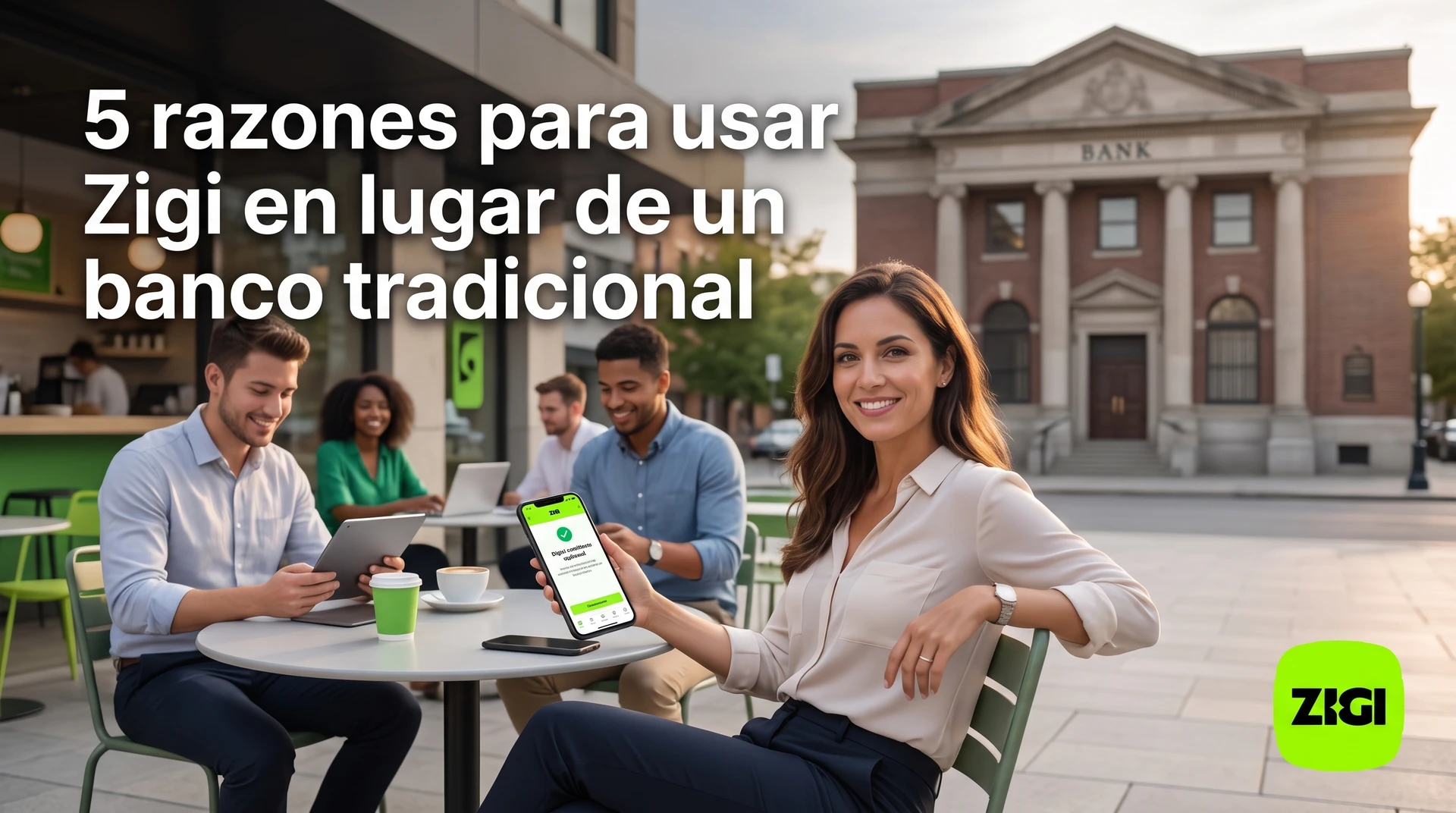 Zigi como alternativa a bancos tradicionales: 5 razones para elegir soluciones financieras modernas.